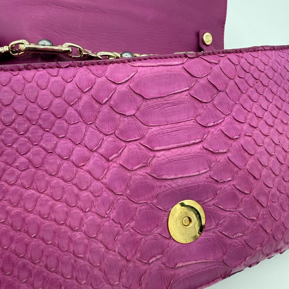 Vintage Celine Python Shoulder bag - image 10
